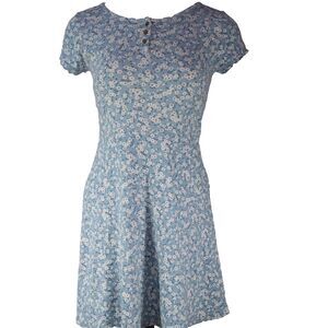 SO T-shirt Dress Girls Size XL (14/16) Cap Sleeve Flare Skirt